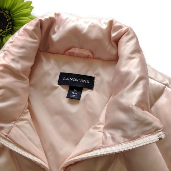 Land's End Quilted Puffer Vest sz.M #434 - Picture 4 of 7